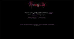 Desktop Screenshot of googoth.com